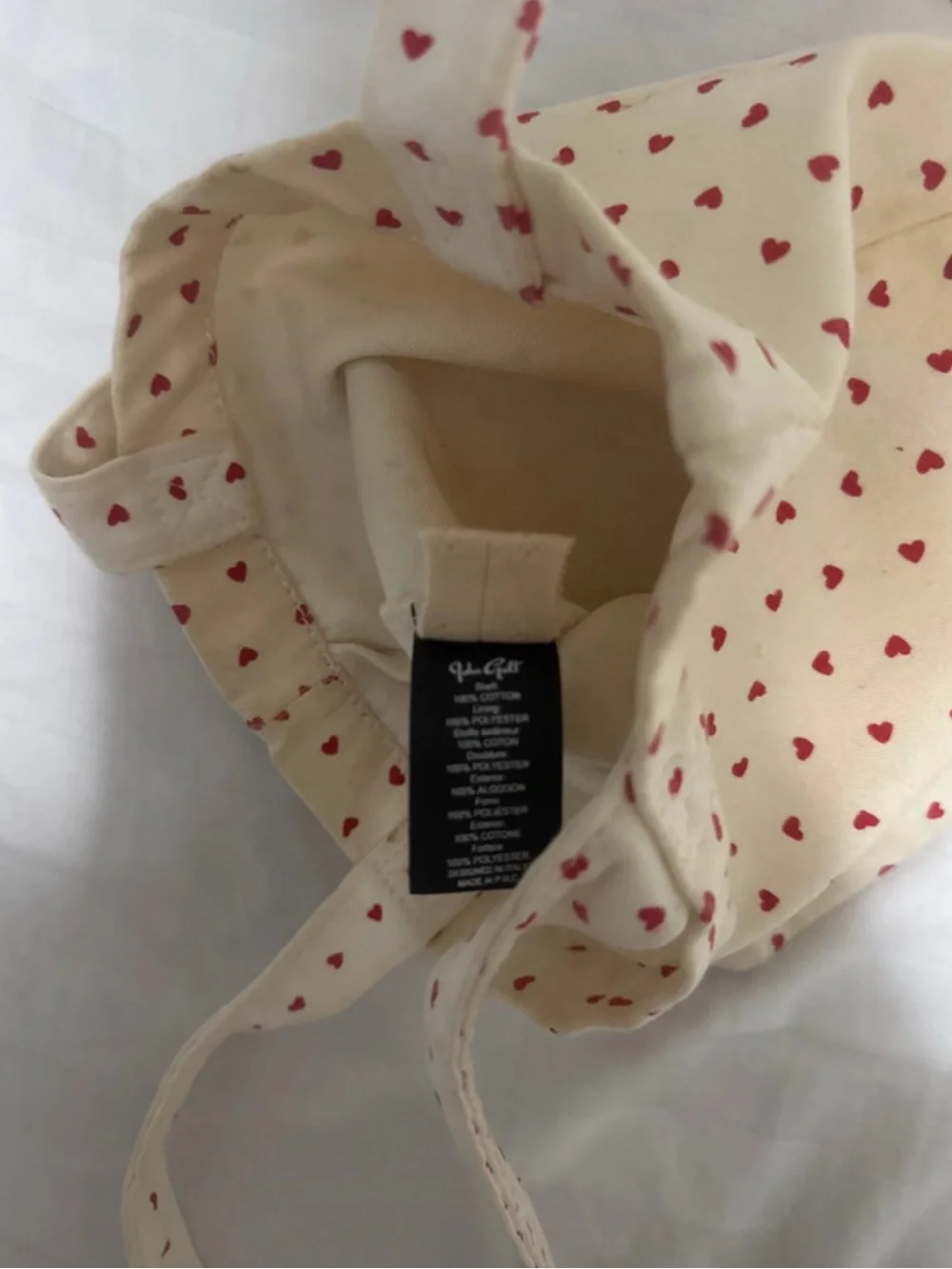 RARE Heart Print Tote Bag from Brandy Melville